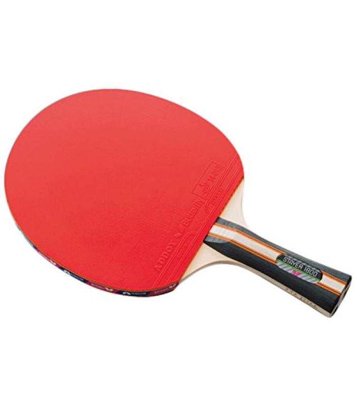 Butterfly Stayer 1800 Shakehand FL Table Tennis Racket with Rubber